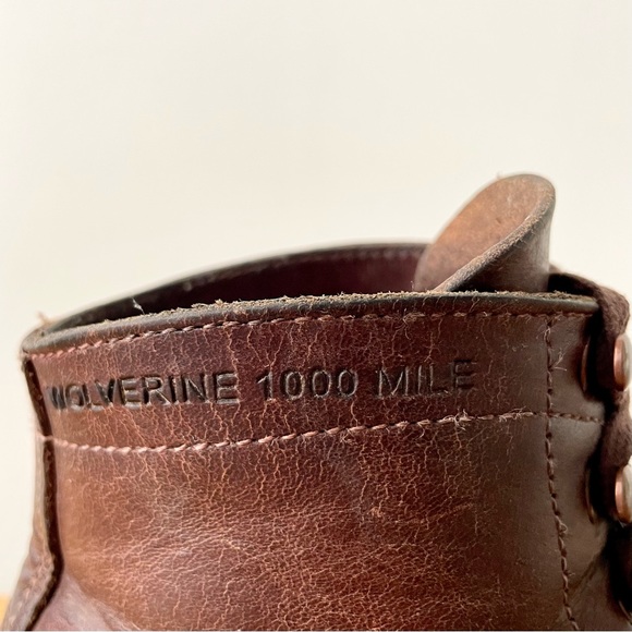 Wolverine 1000 Mile Boots (8.5 US Fit) - Picture 9 of 14